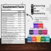 BOIC Activated Charcoal Capsules – Extra Strength with Shilajit, 200 Billion CFU Probiotics, Digestive Enzymes, Peppermint, Fennel, Licorice & Ginger – 120 Capsules