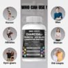 BOIC Activated Charcoal Capsules – Extra Strength with Shilajit, 200 Billion CFU Probiotics, Digestive Enzymes, Peppermint, Fennel, Licorice & Ginger – 120 Capsules