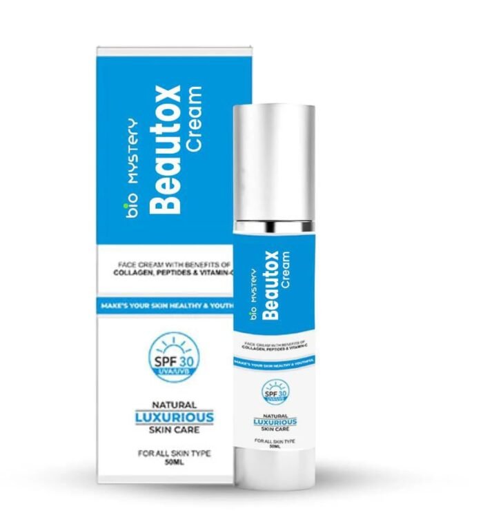 Beautox Cream with SPF 30 – Daily Face & Firming Moisturizer for Day Use – 50ml / 1.7 Oz – Sun Protection & Hydration for All Skin Types