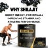 BOIC Pure Himalayan Shilajit Resin 50g | Organic Fulvic Acid & 85+ Trace Minerals | Energy, Vitality, Stamina & Muscle Support | Natural Supplement for Men & Women | 100 Servings